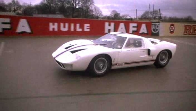 Ford Gt40 but unfortunatly no Le Mans. THat happened four years later with McQueen.