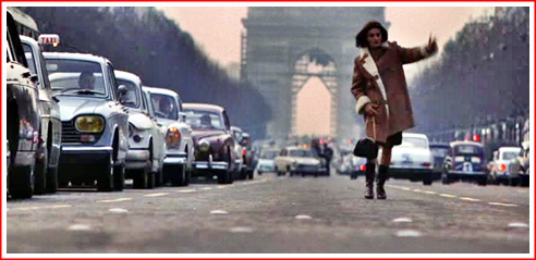 In 1966 you could walk in the Champs Elysées middle of the road and come out alive.