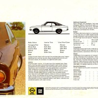 1974 Opel Manta Berlinetta.