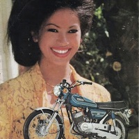 Vintage Indonesian bikes ads.